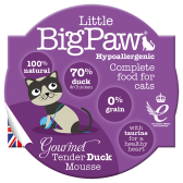 Little Big Paw Anatra Mousse per Gatti - 85g