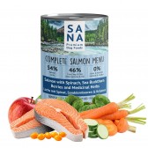 Menu Umido al Salmone con Spinaci, Bacche di Olivello Spinoso&Erbe (400g) 