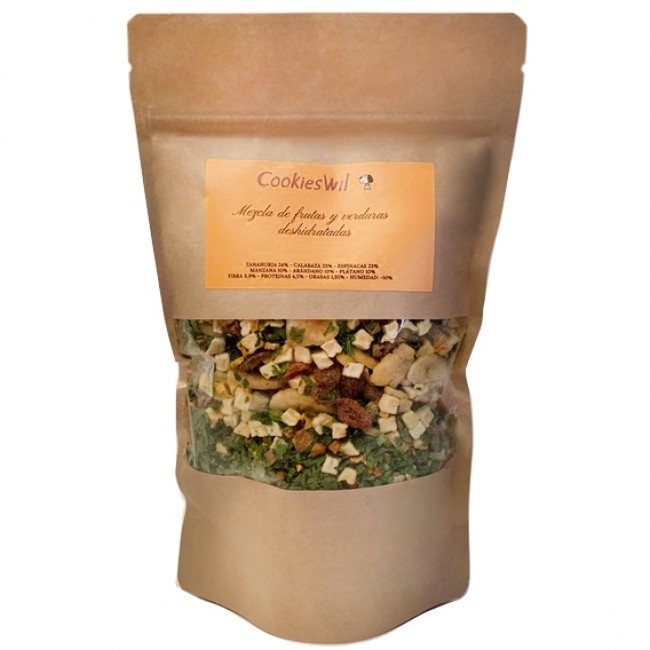Mix di frutta e verdura disidratata 250g