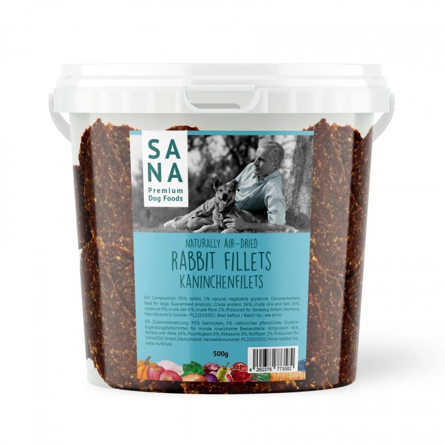Filetti di Coniglio ( secchiello da 500g) 