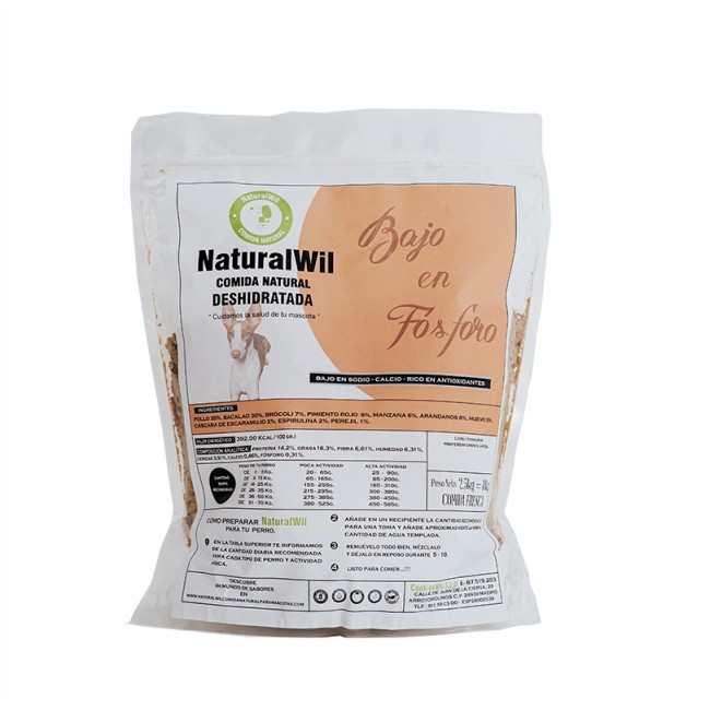 Cibo per cani speciale per i reni (2.5kg=10kg)